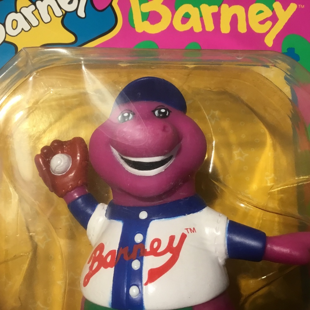 Fun - Time Baseball Barney (1993) Nice! - Picture 6 of 6